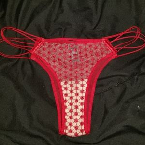 Victoria Secret mesh starburst panties